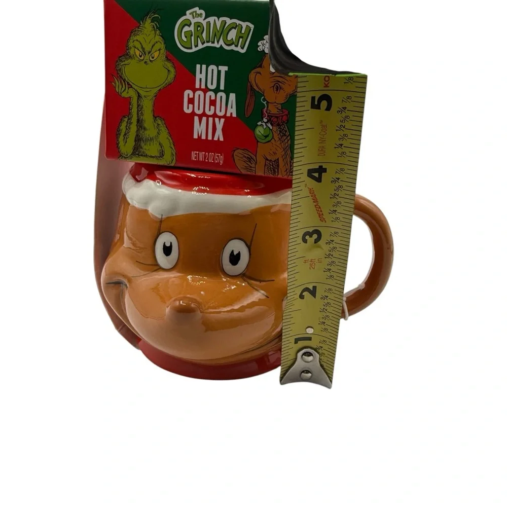 MAX THE DOG GRINCH HOT COCOA MUG SET – TEN ACRE GIFTS 2024 NEW IN BOX